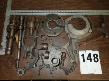 Bin of Lathe Parts - Brown & Sharpe, Warner Swasey