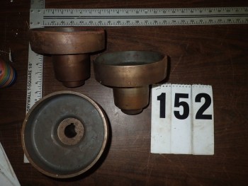 Crowned Flat Belt Drive Pulleys