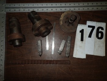 Assorted Tooling incl. Carbide Lathe Tool Holders, Pipe Bender Die, etc