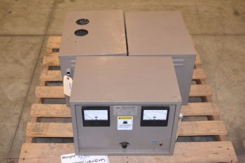 LOT OF 3 DARRAH DEC 6-350 POWER SUPPLYS