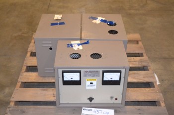 LOT OF 3 DARRAH DEC 6-350 POWER SUPPLYS