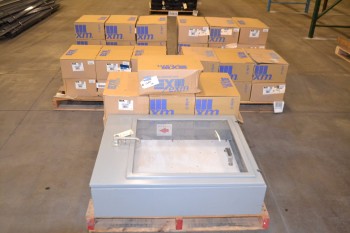 3 PALLETS OF ASSORTED ELECTRICAL ENCLOSURES