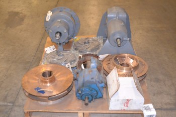 1 PALLET OF ASSORTED PUMP REPLACEMENT PARTS