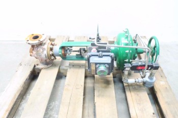 FISHER ET 2IN CL150 STEEL CONTROL VALVE