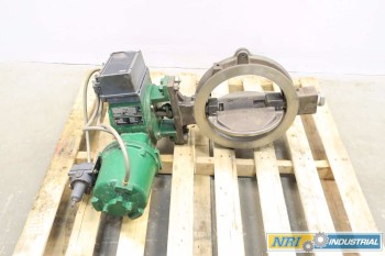 FISHER 8550 12IN CL150 STAINLESS CONTROL VALVE
