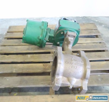 FISHER V500 6IN CL300 STAINLESS CONTROL VALVE