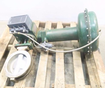 FISHER E-DISC 8IN STAINLESS CONTROL VALVE