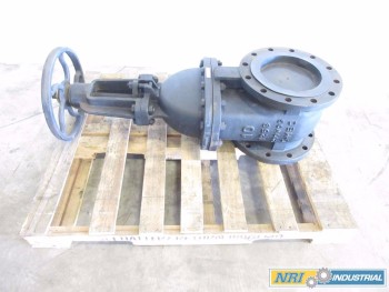 LUNKENHEIMER 10IN CL125 IRON WEDGE GATE VALVE