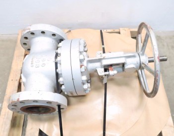 TY 6IN CL600 STEEL WEDGE GATE VALVE