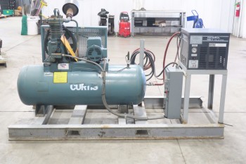 CURTIS CV969 20X66, 80GAL AIR COMPRESSOR