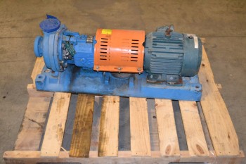 GOULDS 3196 1X1.5-8 CENTRIFUGAL PUMP ASSSEMBLY, 3HP