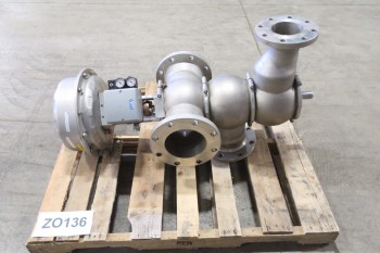 GEA 6IN X 4IN DIVERT VALVE FLANGED STAINLESS CLASS 150