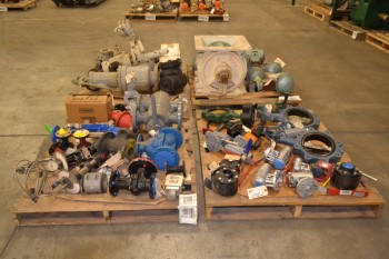 4 PALLETS OF ASSORTED STEEL VALVES