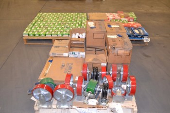 3 PALLETS OF ASSORTED HARDWARE