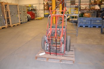 LOT OF 3 STEEL WELDING CARTS