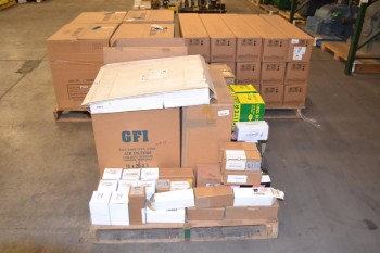 3 PALLETS OF ASSORTED HYDRAULIC AND PNEUMATIC FILTERS