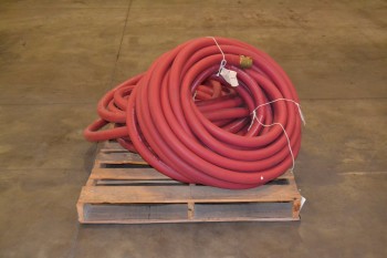 LOT OF 2 RAWHIDE 100 FT 2 IN FIRE HOSES, 250 PSI
