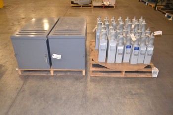 2 PALLETS OF ASSORTED CAPACITORS