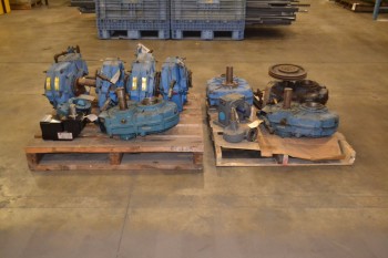 2 PALLETS OF ASSORTED GEAR REDUCERS