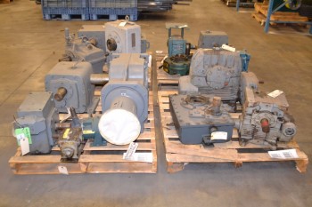 4 PALLETS OF ASSORTED GEAR REDUCERS