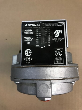 Antunes Controls Gas Pressure Switch