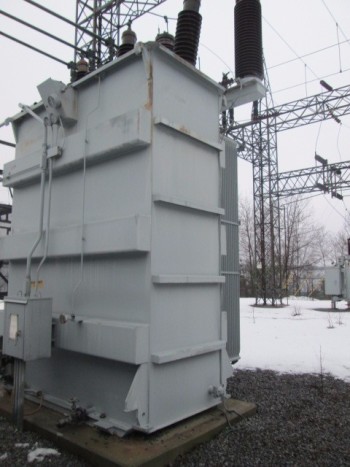 General Electric 3Ph 115,000-139,000 Y Transformer 22,400 Kva Sub Station