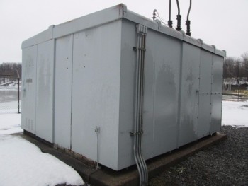 Substation Power Utility Shed For Monitering 115Kv To 14 Kv Sold Complete!