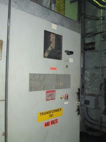 General Electric 9T28Y7925 G04 2400-480 Volt 3Ph 60Hz 112.5 Kva Transformer