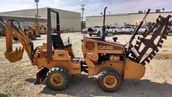 2012 CASE 360 TRENCHER