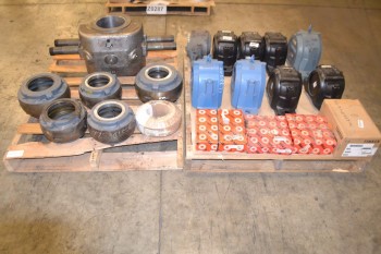 2 PALLETS OF ASSORTED BEARINGS AND HOUSINGS