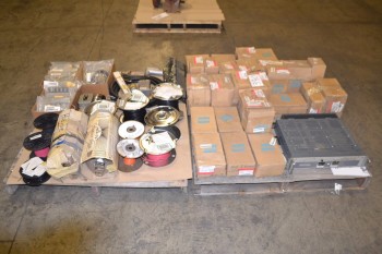 2 PALLETS OF ASSORTED ELECTRICAL EQUIPMENT