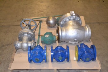 1 PALLET OF ASSORTED VALVES