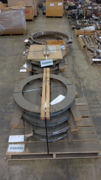 4 PALLETS OF ASSORTED BRASS PUMP PARTS, IMPELLERS, SEALS
