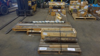 7 PALLETS OF ASSORTED SHAFT REPLACEMENT PARTS