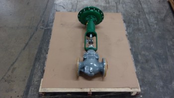 FISHER ED 667 2-1/2IN 150 FLANGED STEEL CONTROL VALVE