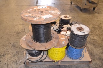 LOT OF ASSORTED ELECTRICAL WIRE