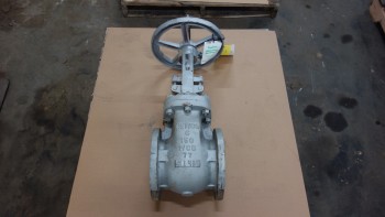 NEWCO 11F-CN42-NC 6IN 150 STEEL FLANGED GATE VALVE