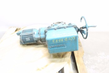 LIMITORQUE SMB SIZE 0 1.6HP 3PH 1750RPM 575V VALVE ACTUATOR