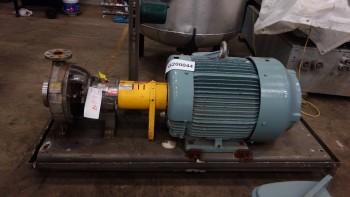 FLOWSERVE DURCO MK3 STD BOILER FEED CENTRIFUGAL PUMP W/ TECO 25HP MOTOR