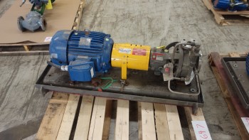 FLOWSERVE MK3 STD 3 X 1.5IN 15HP 575V-AC STAINLESS CENTRIFUGAL PUMP