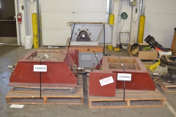 LOT OF 4 UNITED CONVEYOR EXCEN CRUSHER PULVERIZER