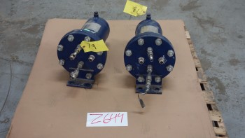 LOT OF 2 JOHN CRANE LHXP-0625-CRN 1500PSI HEAT EXCHANGER