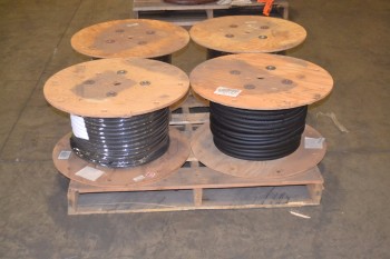 LOT OF 4 ROLLS OF CCI ROYAL WELDING CABLE 600V