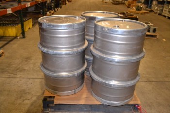 LOT OF 3 BRIGGS DRUMS, 1A1/X1-9/250/14 GB/1083
