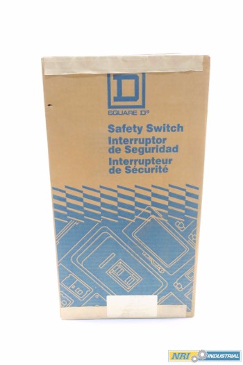 SQUARE D CHU362AWK 60 AMP NON-FUSIBLE DISCONNECT SWITCH