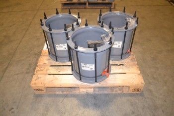 LOT OF 3 DRESSER 0040-0228-003 14IN COUPLING