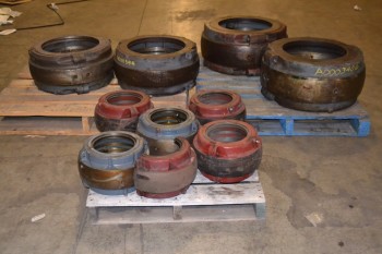 3 PALLETS OF COOPER SPLIT BEARING SLEEVES 155MMEX-380MMEX