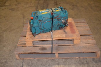BROOK HANSEN GEAR REDUCER P4 QHPA2FLRN 134HP 9.9293:1 1750RPM
