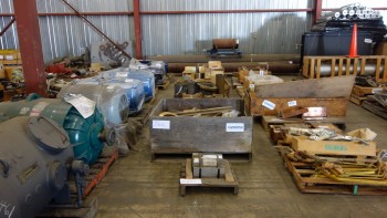7 PALLETS OF ASSORTED BRASS POWER TRANSMISSION, GEARS, SEALS