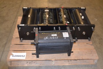 LOT OF 5 PARKER SERIES VE PNEUMATIC CYLINDERS